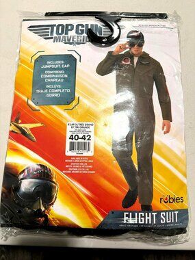 Top Gun Maverick Adult Flight Suit Costume X-Large Halloween